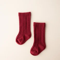 Discount Kyte Baby Knee High Socks in Ruby