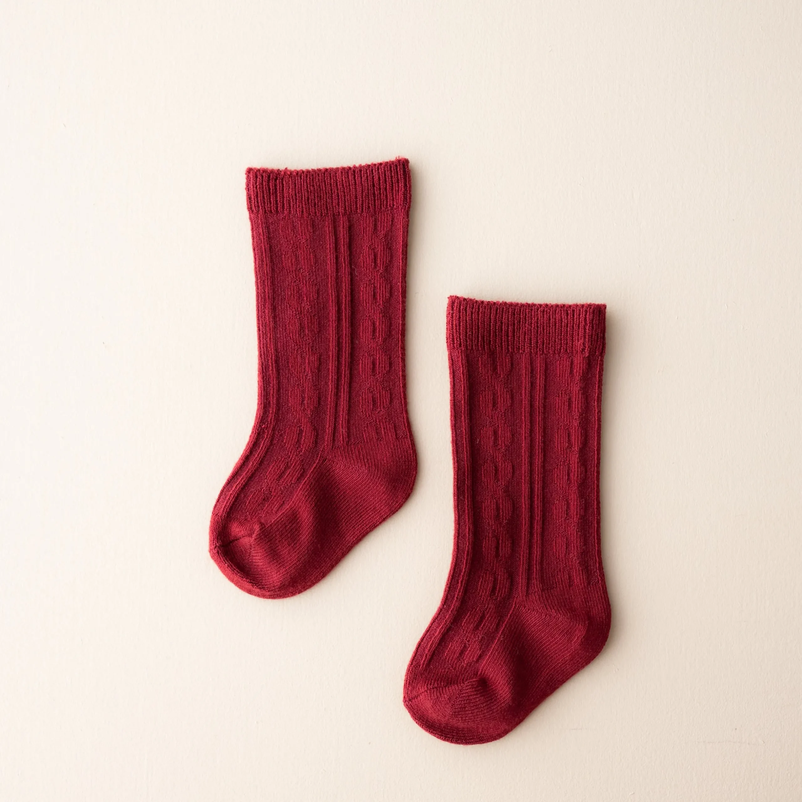 Discount Kyte Baby Knee High Socks in Ruby