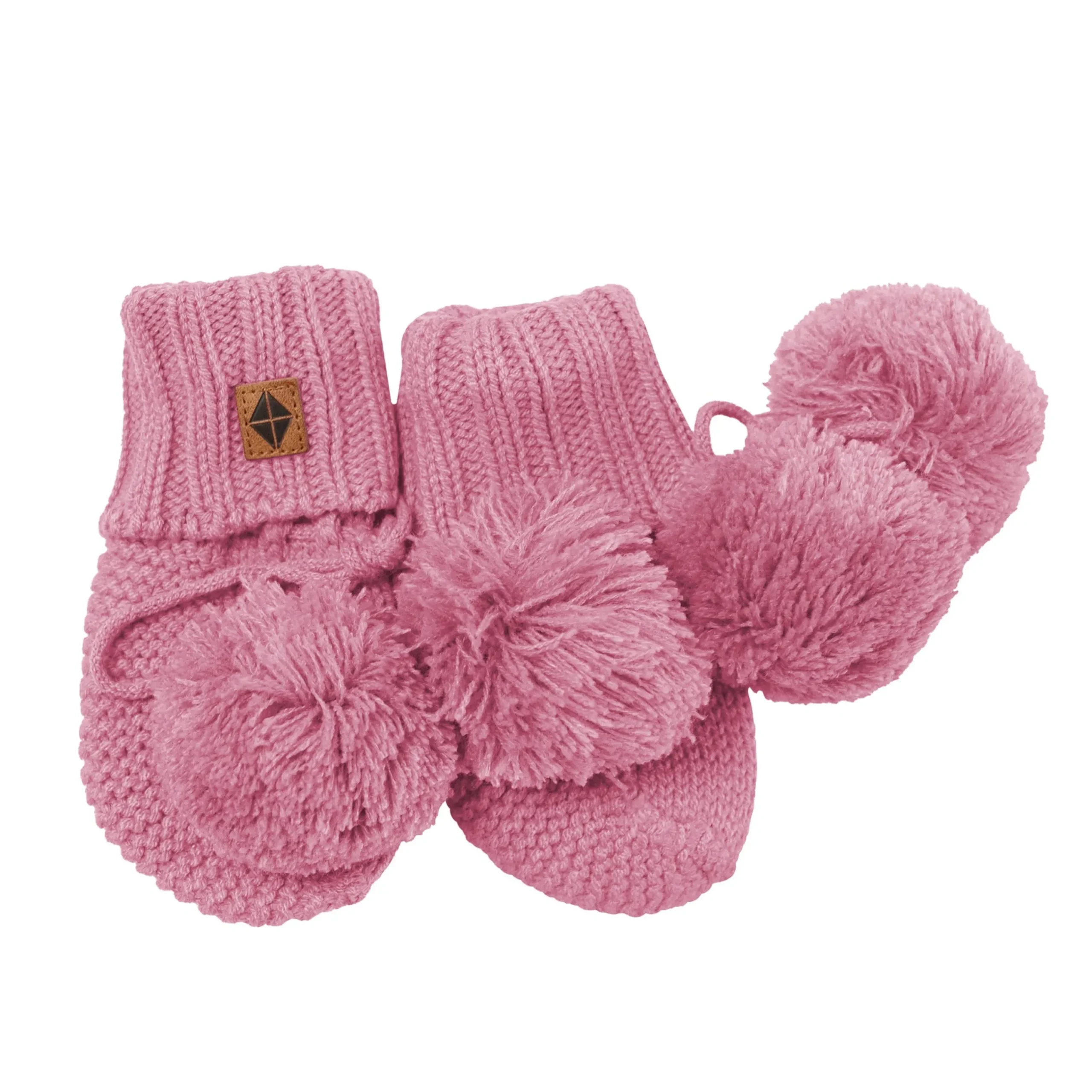 Discount Kyte Baby Knit Booties in Apple Blossom