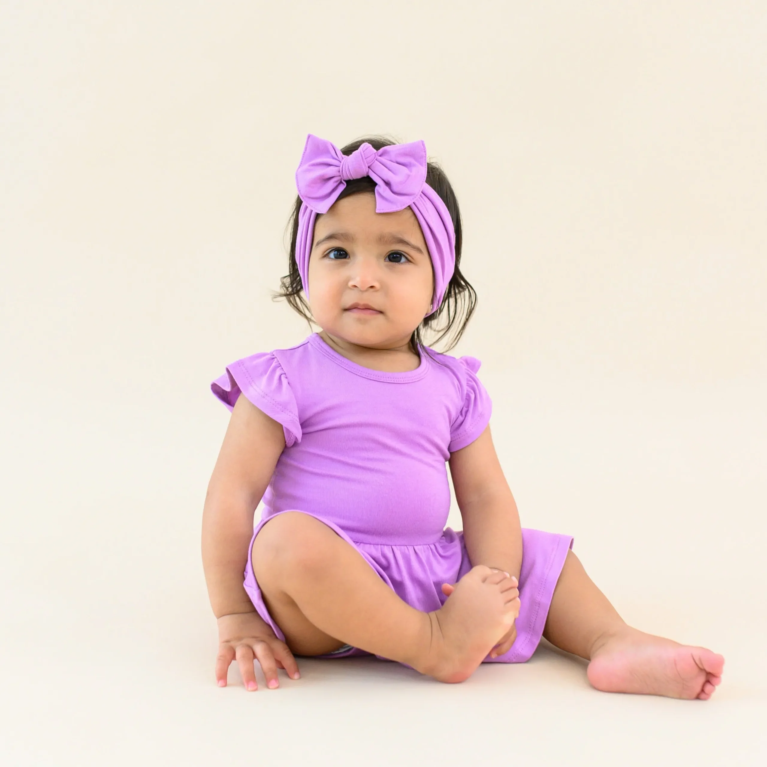 New Kyte Baby Knotted Bow Headband in Poi
