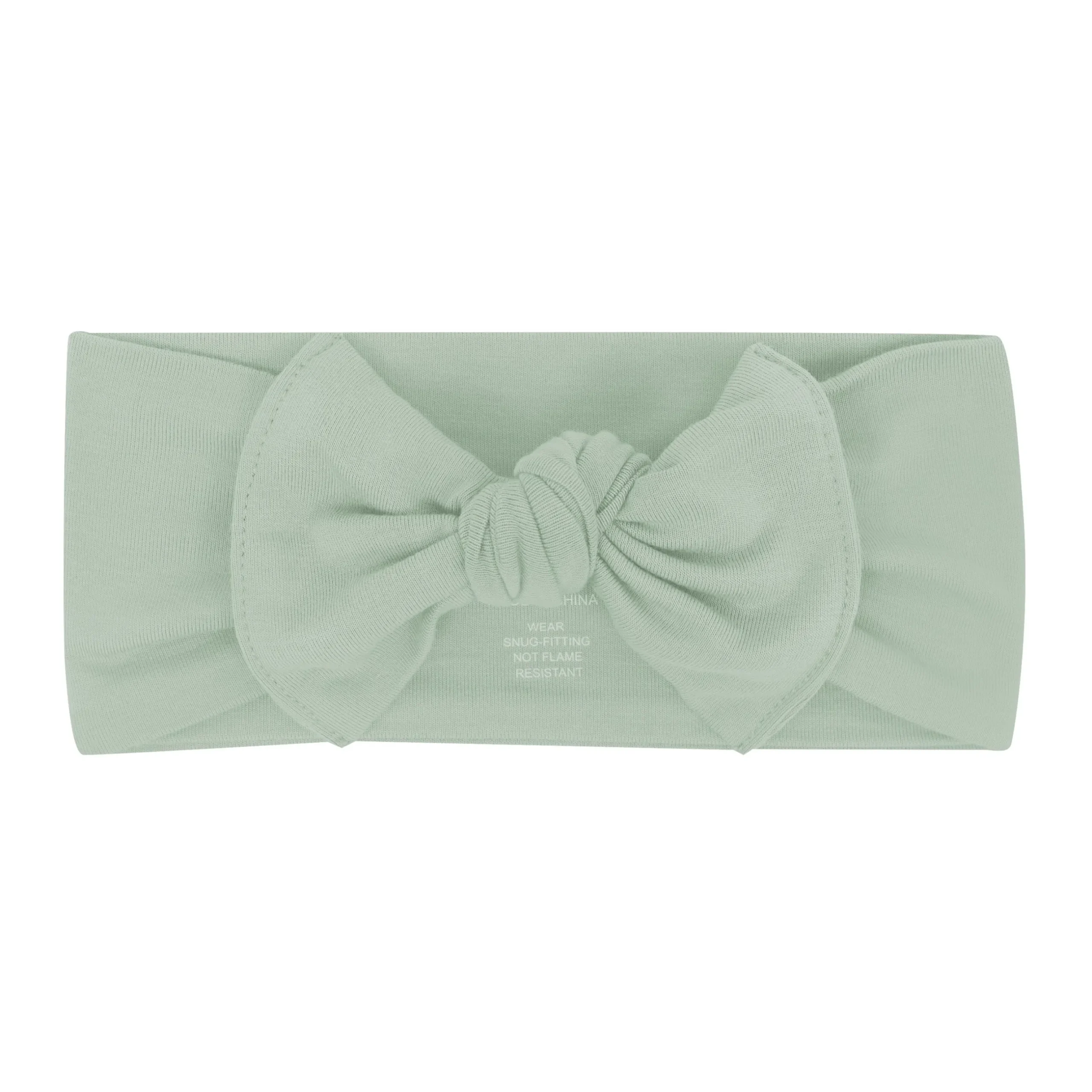 Best Kyte Baby Knotted Bow Headband in Thyme