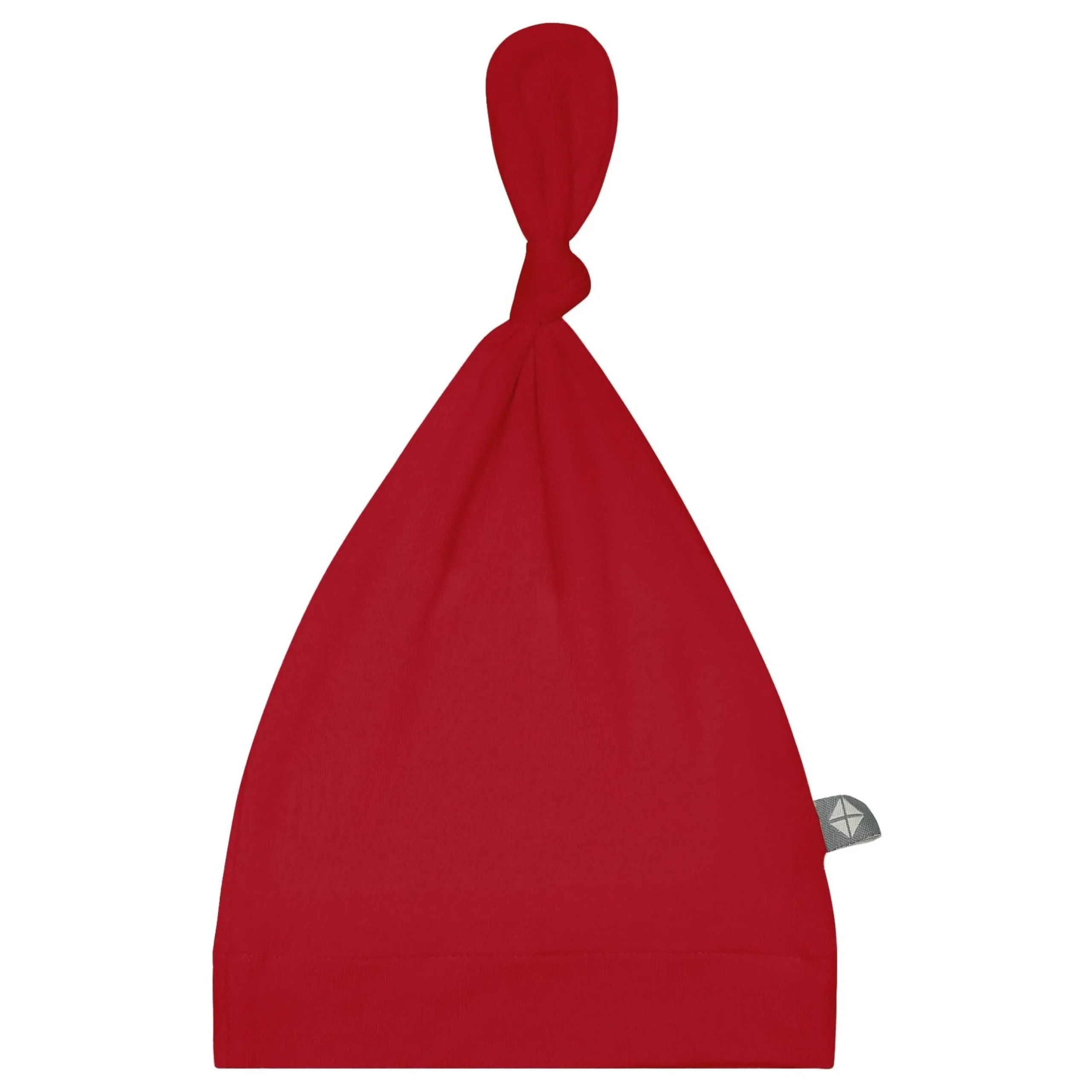Hot Kyte Baby Knotted Cap in Cardinal