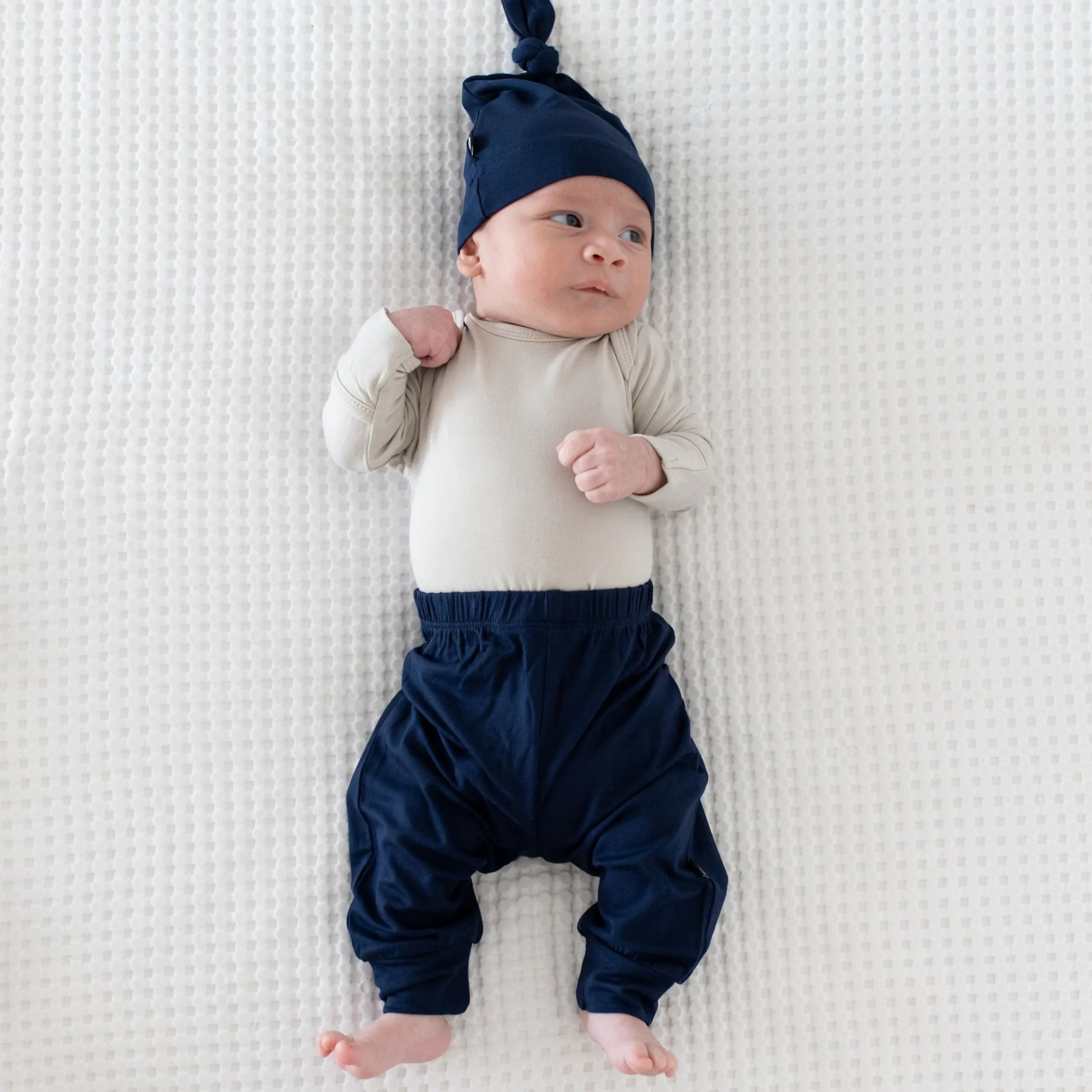 Best Kyte Baby Knotted Cap in Navy