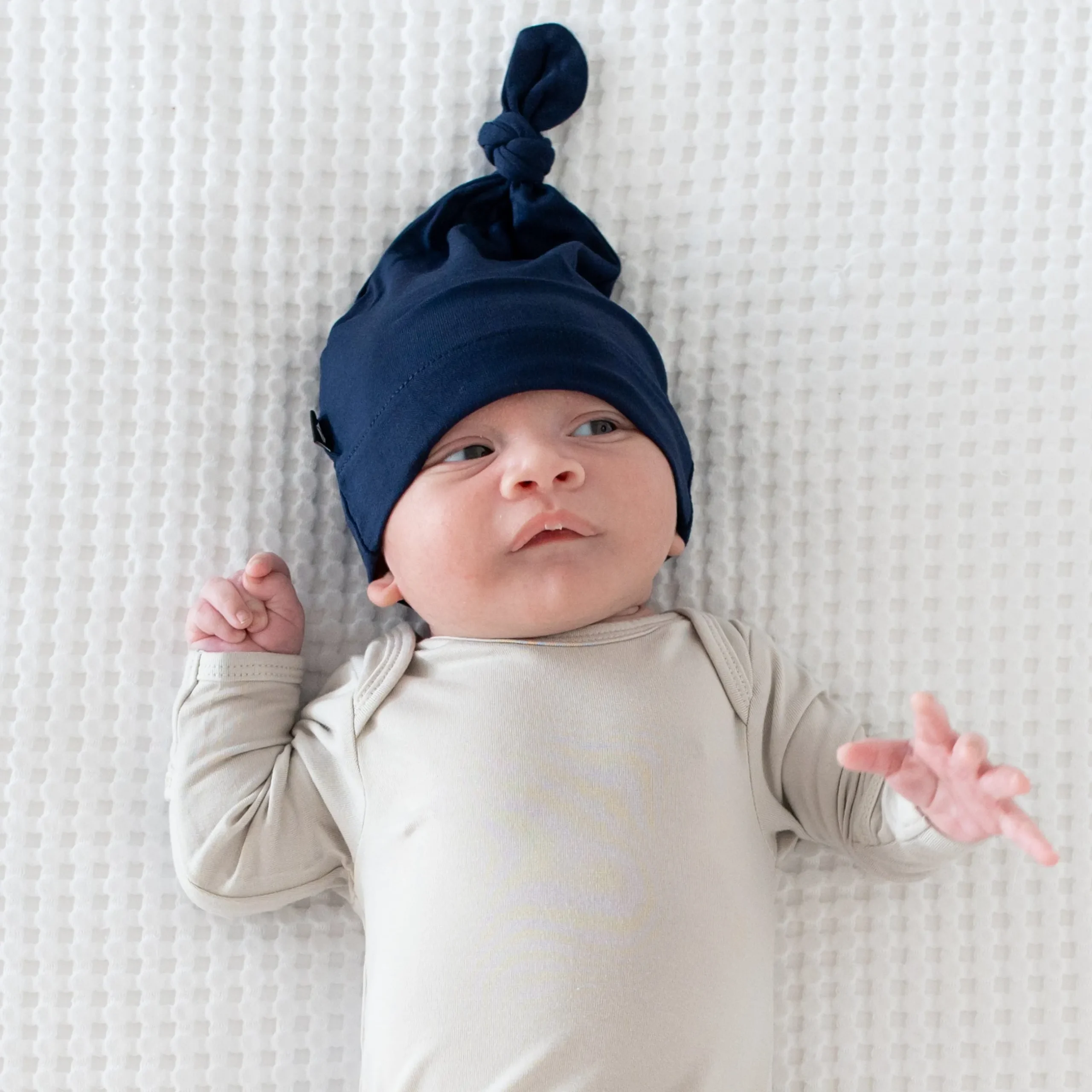 Best Kyte Baby Knotted Cap in Navy