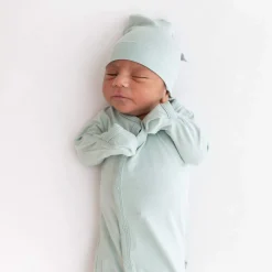 Outlet Kyte Baby Knotted Cap in Sage