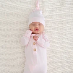 Outlet Kyte Baby Knotted Cap in Sakura