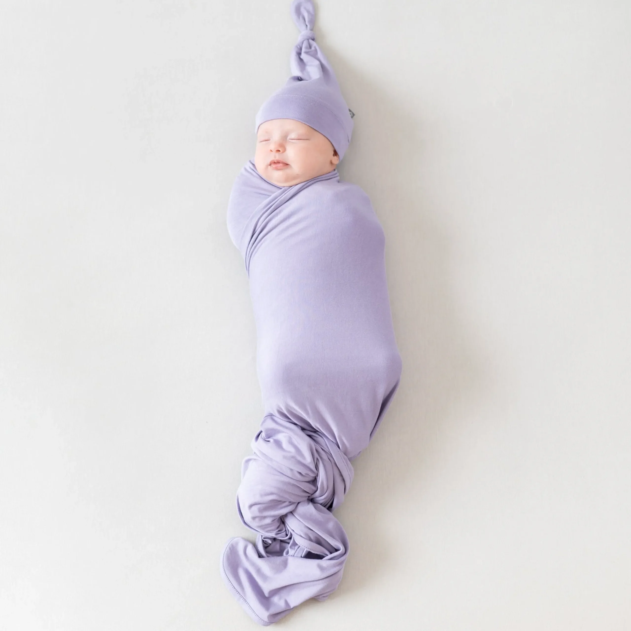 Outlet Kyte Baby Knotted Cap in Taro