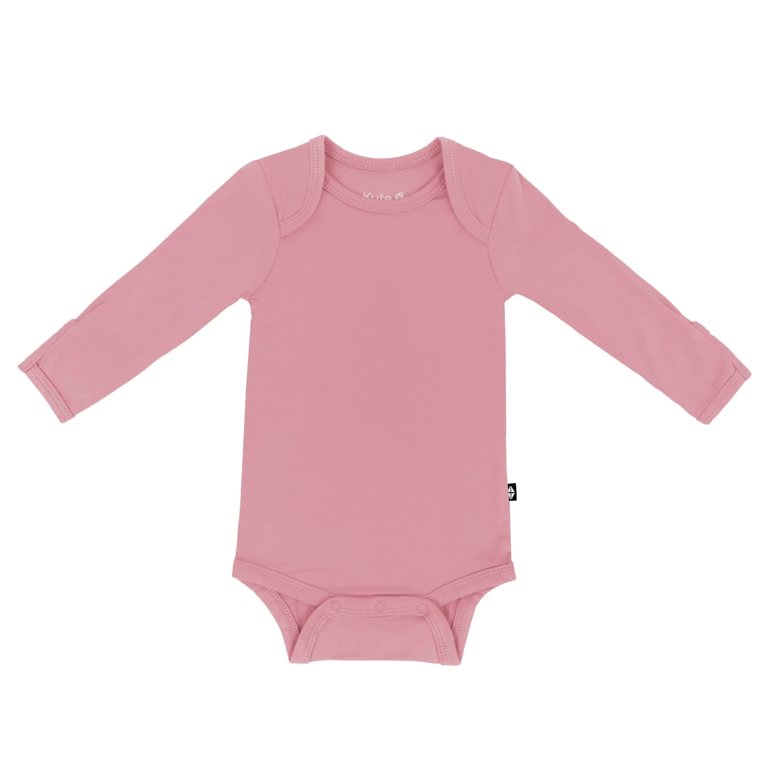 Best Kyte Baby Long Sleeve Bodysuit in Apple Blossom
