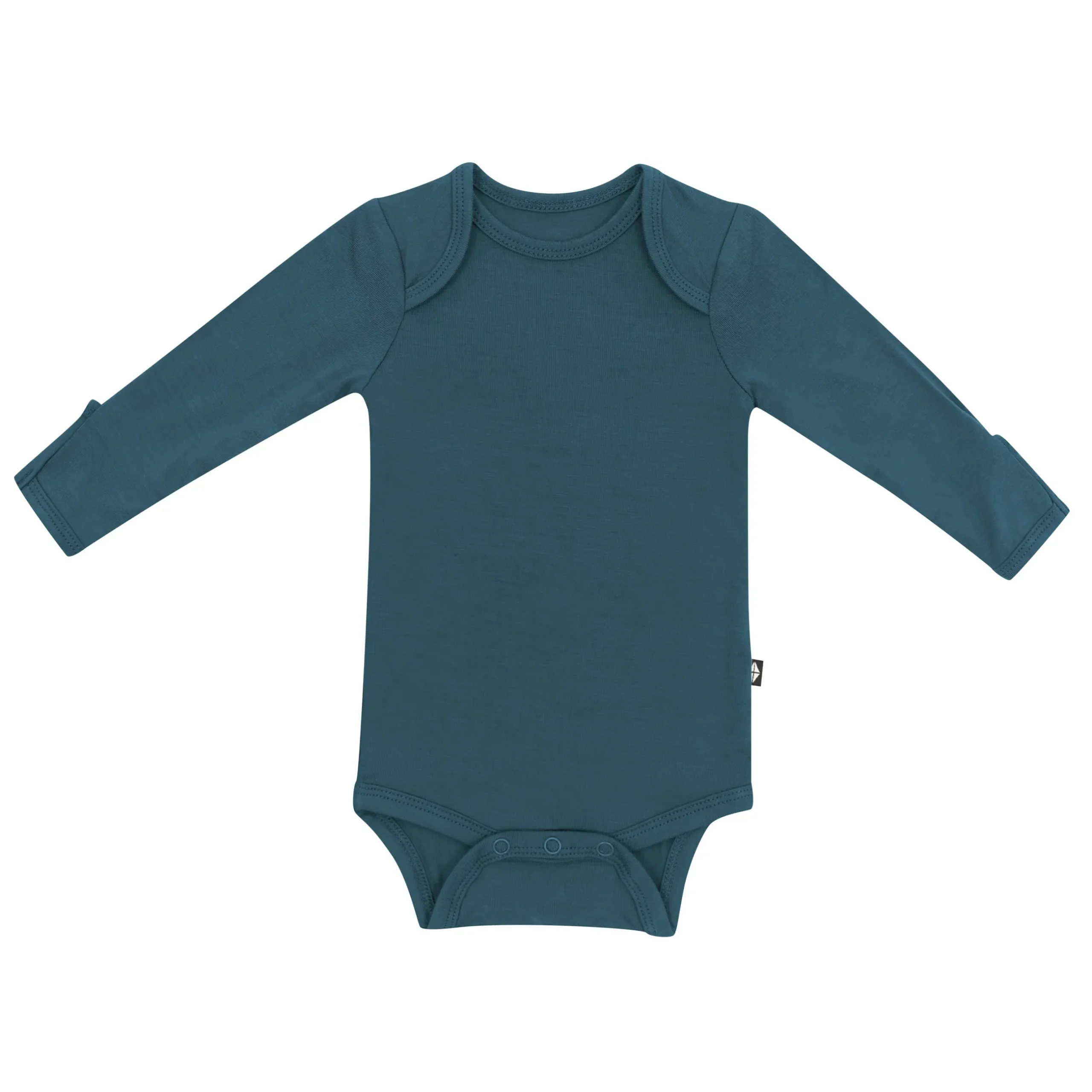 Sale Kyte Baby Long Sleeve Bodysuit in Atlantic