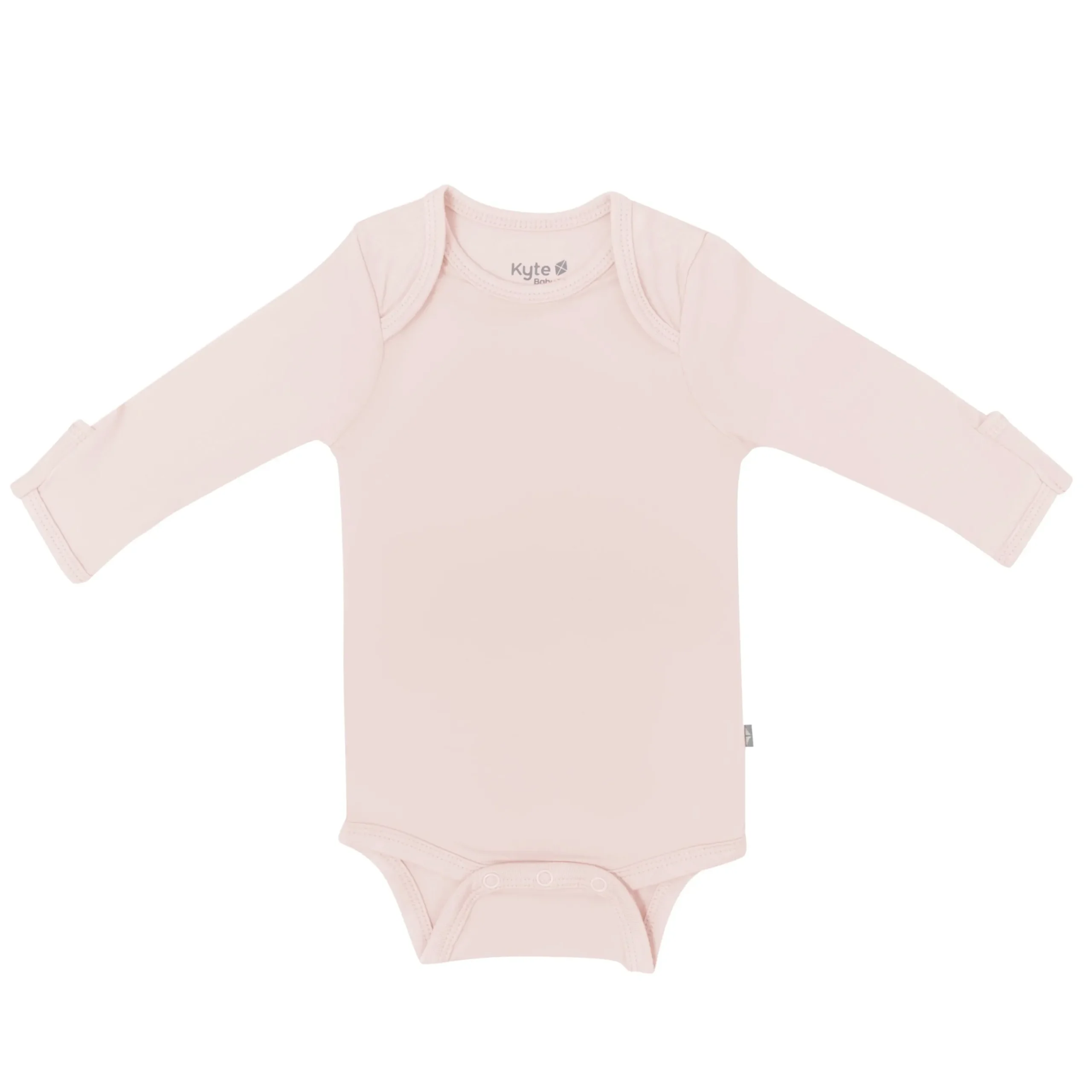 Kyte Baby Long Sleeve Bodysuit in Blush