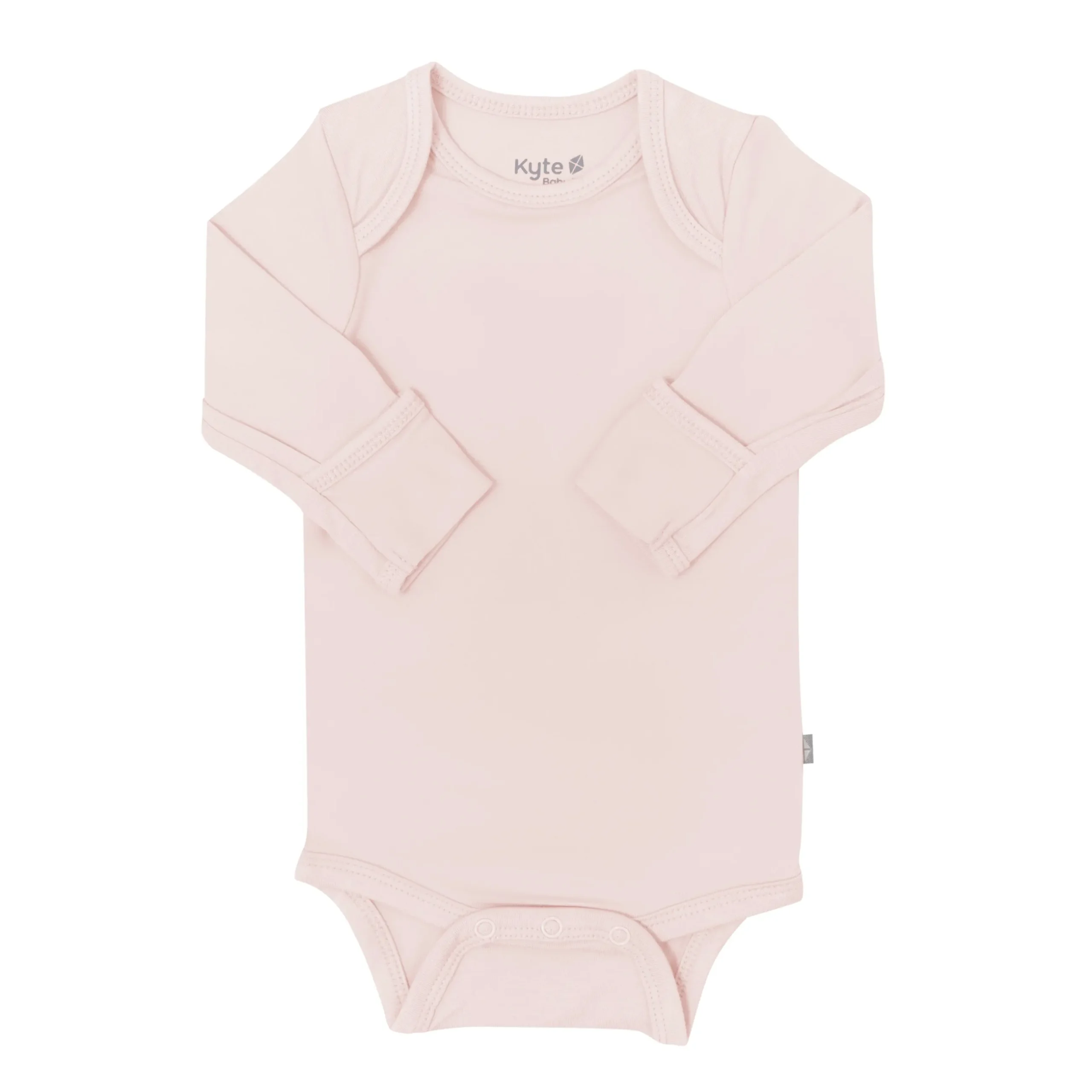 Kyte Baby Long Sleeve Bodysuit in Blush