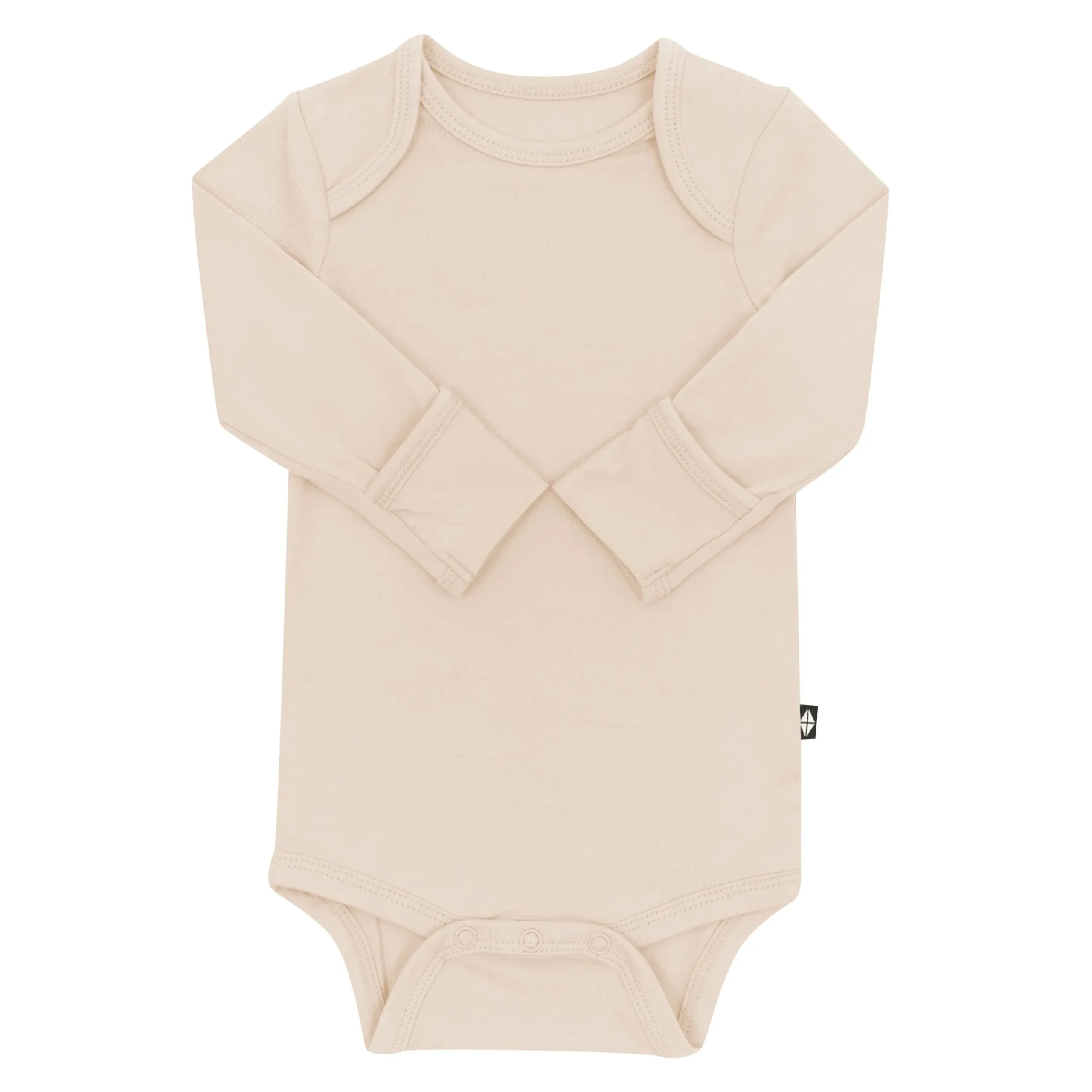 Online Kyte Baby Long Sleeve Bodysuit in Bisque