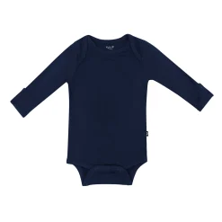 Best Kyte Baby Long Sleeve Bodysuit in Navy