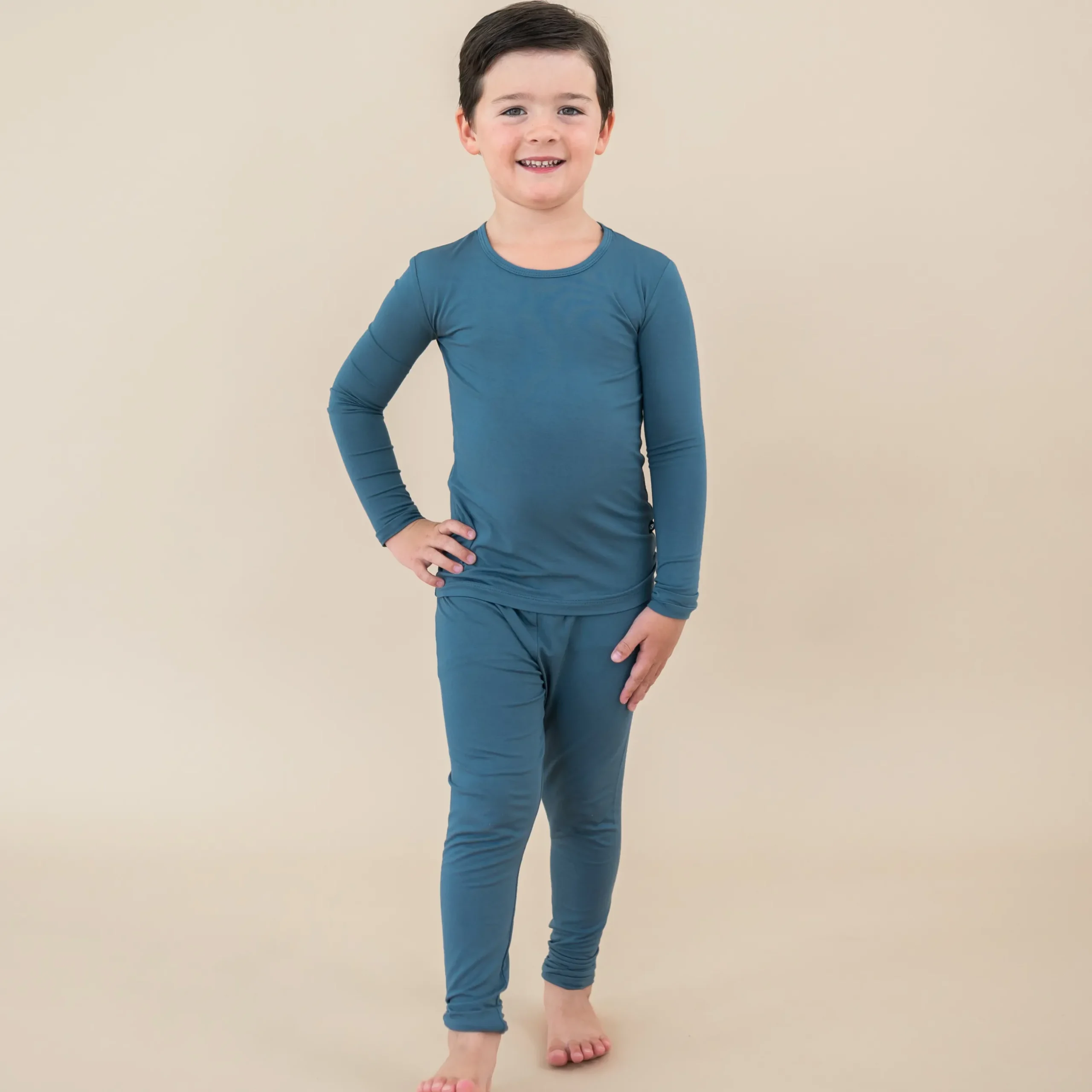 Online Kyte Baby Long Sleeve Pajamas in Atlantic