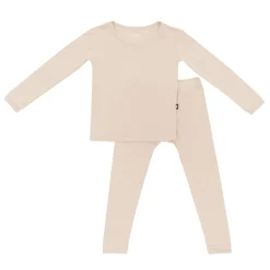 Hot Kyte Baby Long Sleeve Pajamas in Bisque