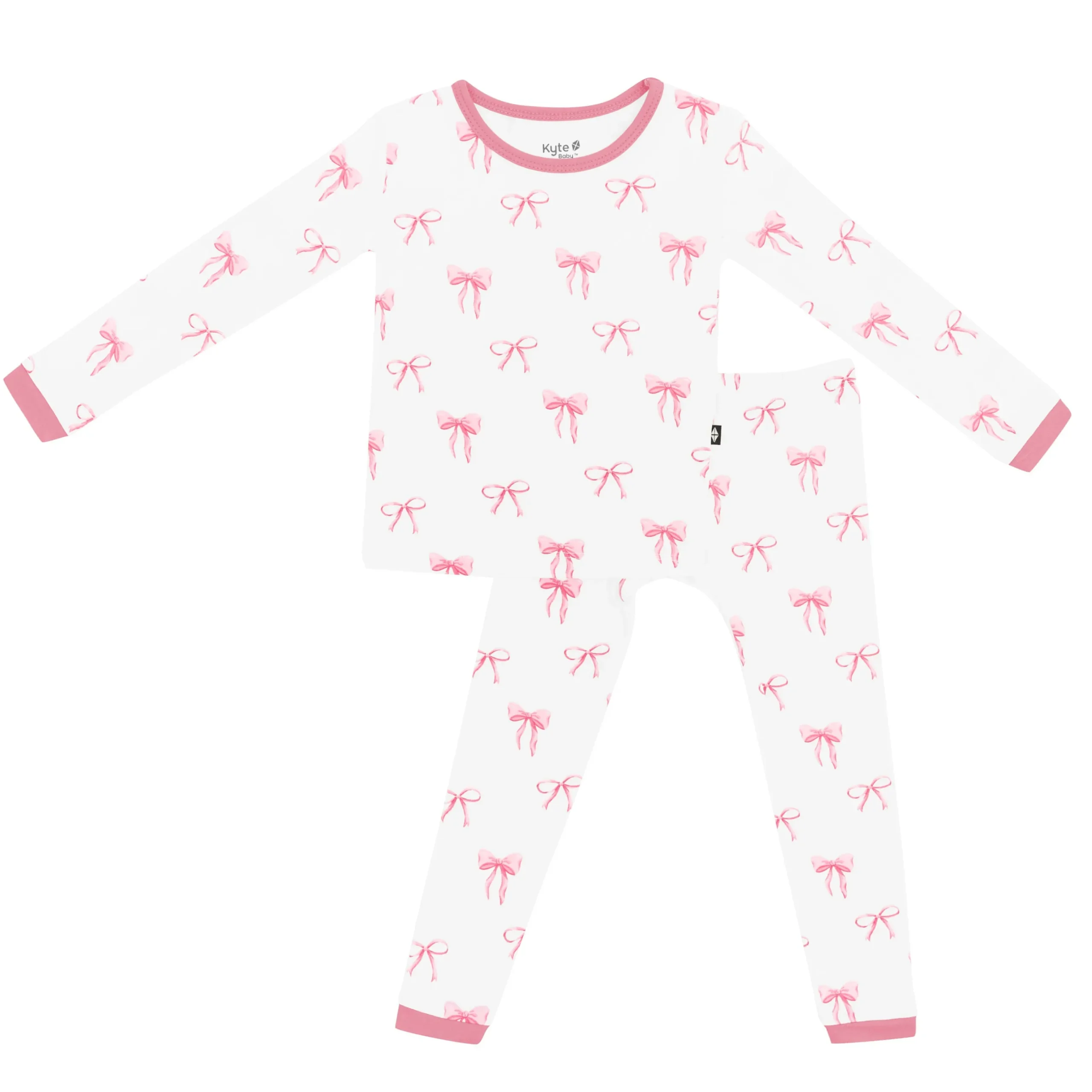 Outlet Kyte Baby Long Sleeve Pajamas in Bow