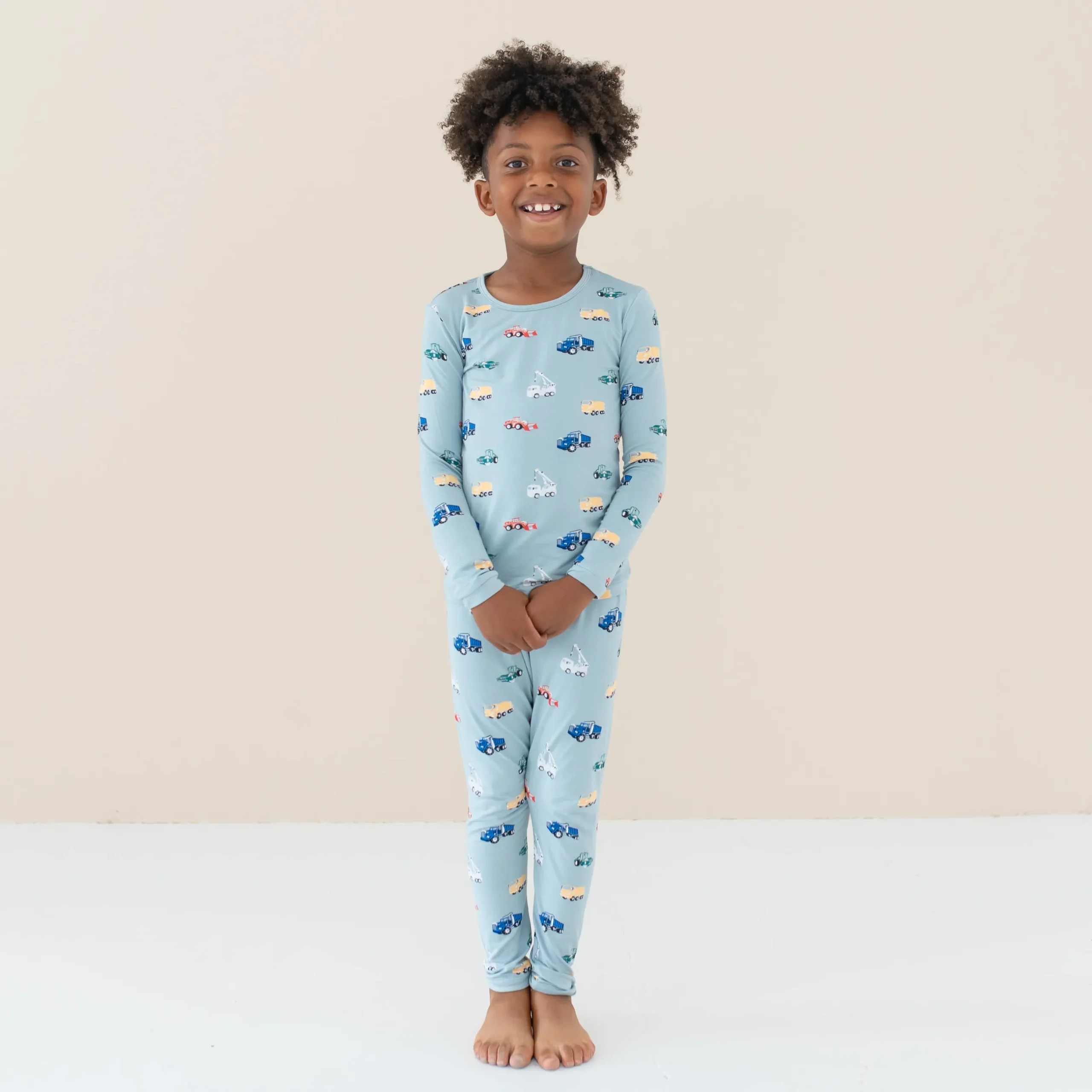 Sale Kyte Baby Long Sleeve Pajamas in Construction