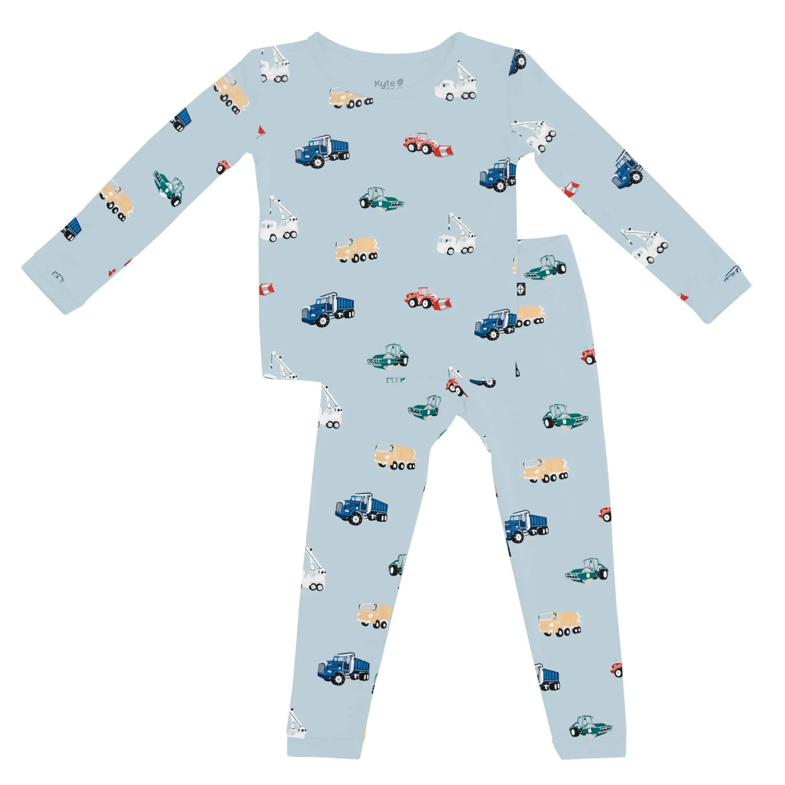 Sale Kyte Baby Long Sleeve Pajamas in Construction