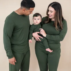 Kyte Baby Long Sleeve Pajamas in Fir