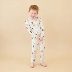 Clearance Kyte Baby Long Sleeve Pajamas in Fluffy Dog