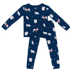 Clearance Kyte Baby Long Sleeve Pajamas in Frosty Friends