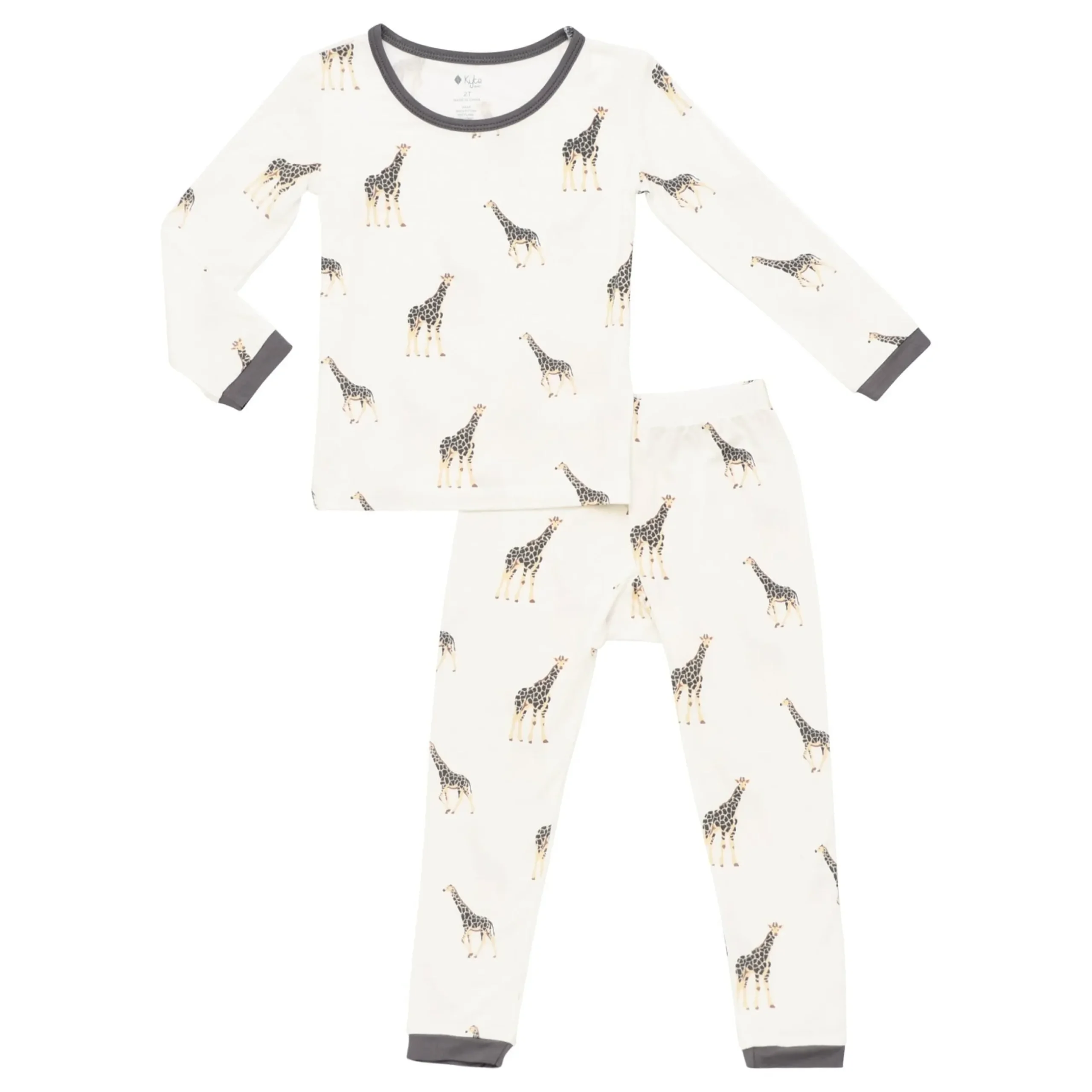 Online Kyte Baby Long Sleeve Pajamas in Giraffe