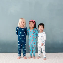 Outlet Kyte Baby Long Sleeve Pajamas in Hibiscus