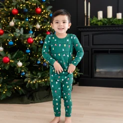 Outlet Kyte Baby Long Sleeve Pajamas in Merry and Bright