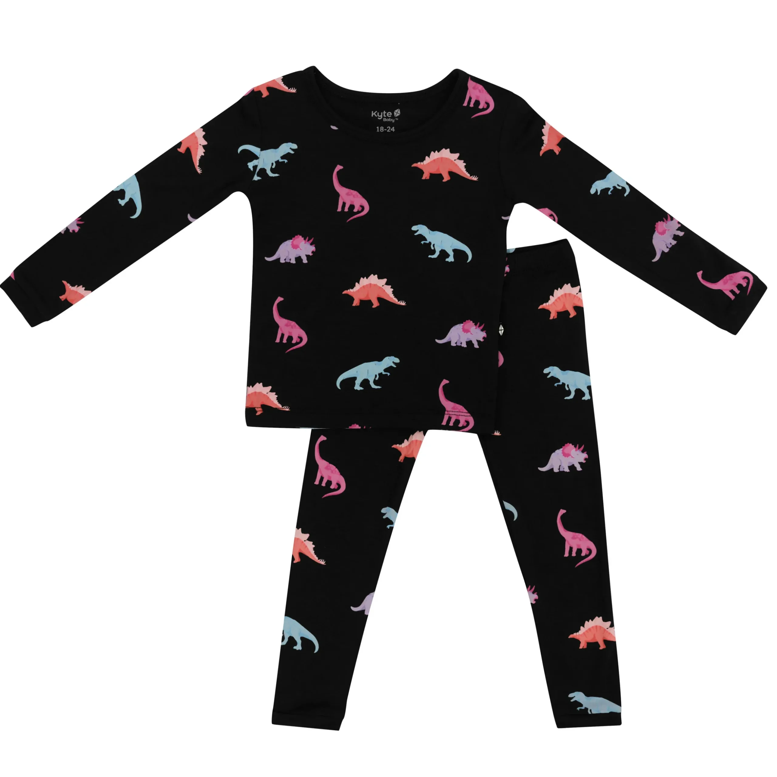 Outlet Kyte Baby Long Sleeve Pajamas in Midnight Roar