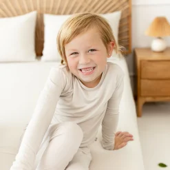 Kyte Baby Long Sleeve Pajamas in Oat