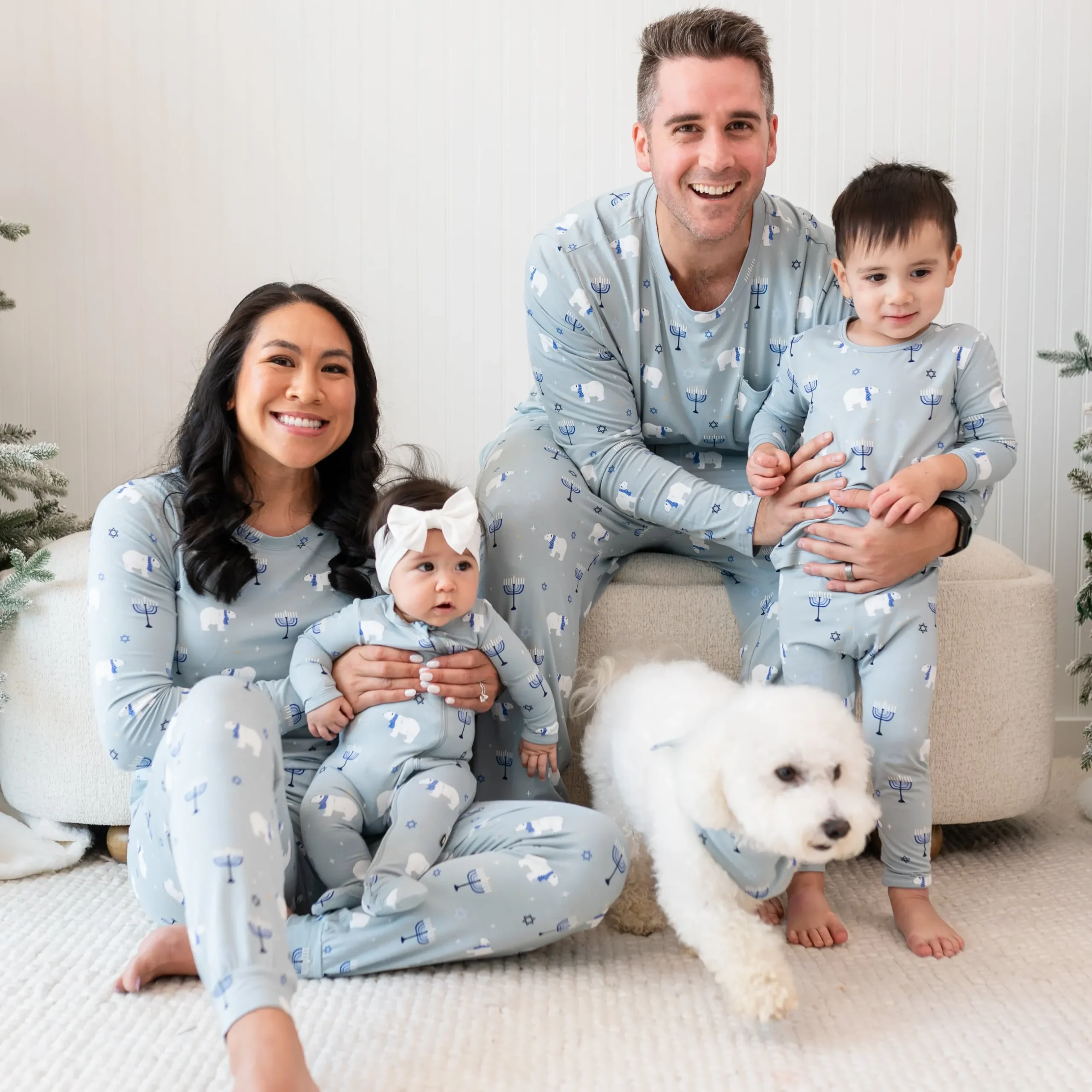 New Kyte Baby Long Sleeve Pajamas in Polar Lights