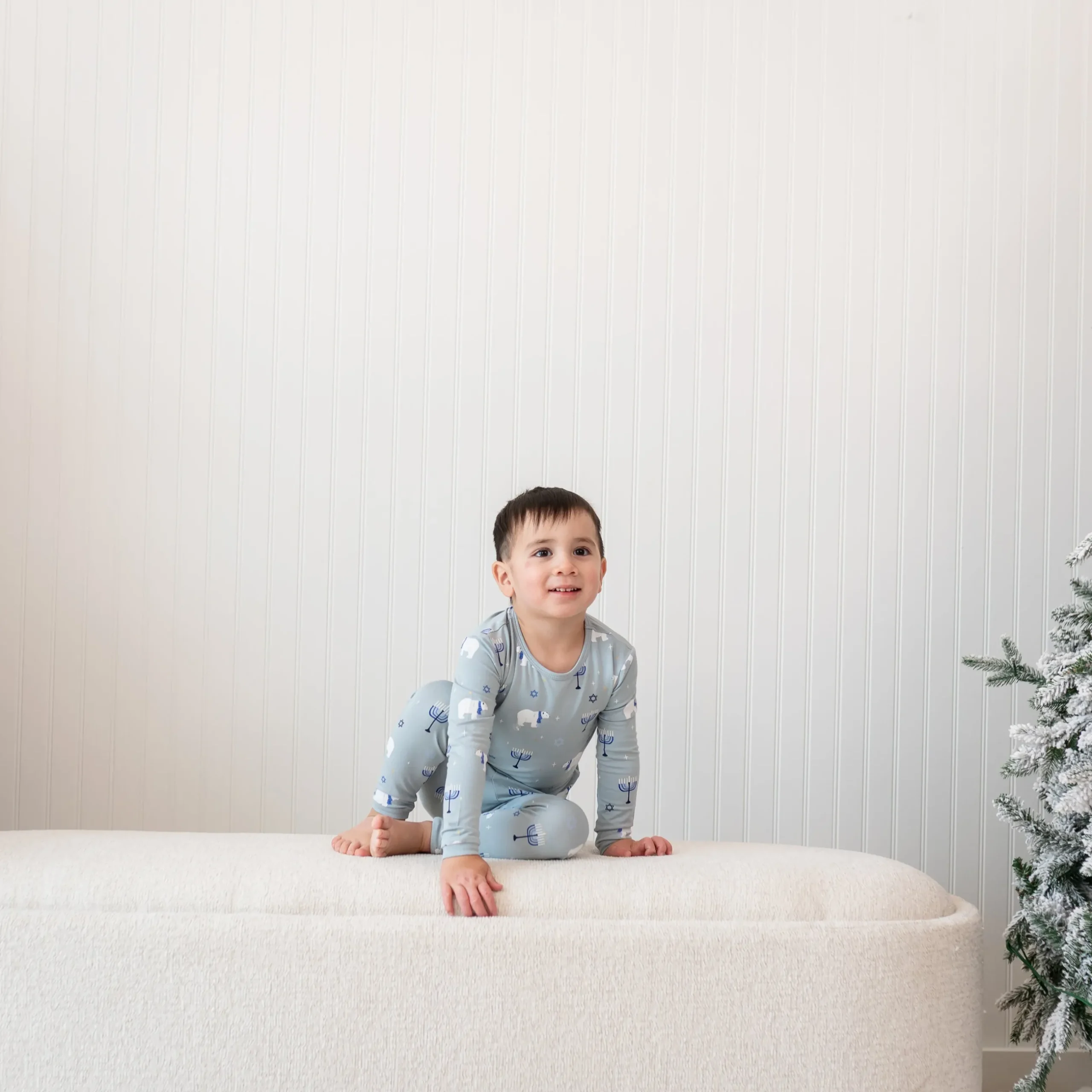 New Kyte Baby Long Sleeve Pajamas in Polar Lights