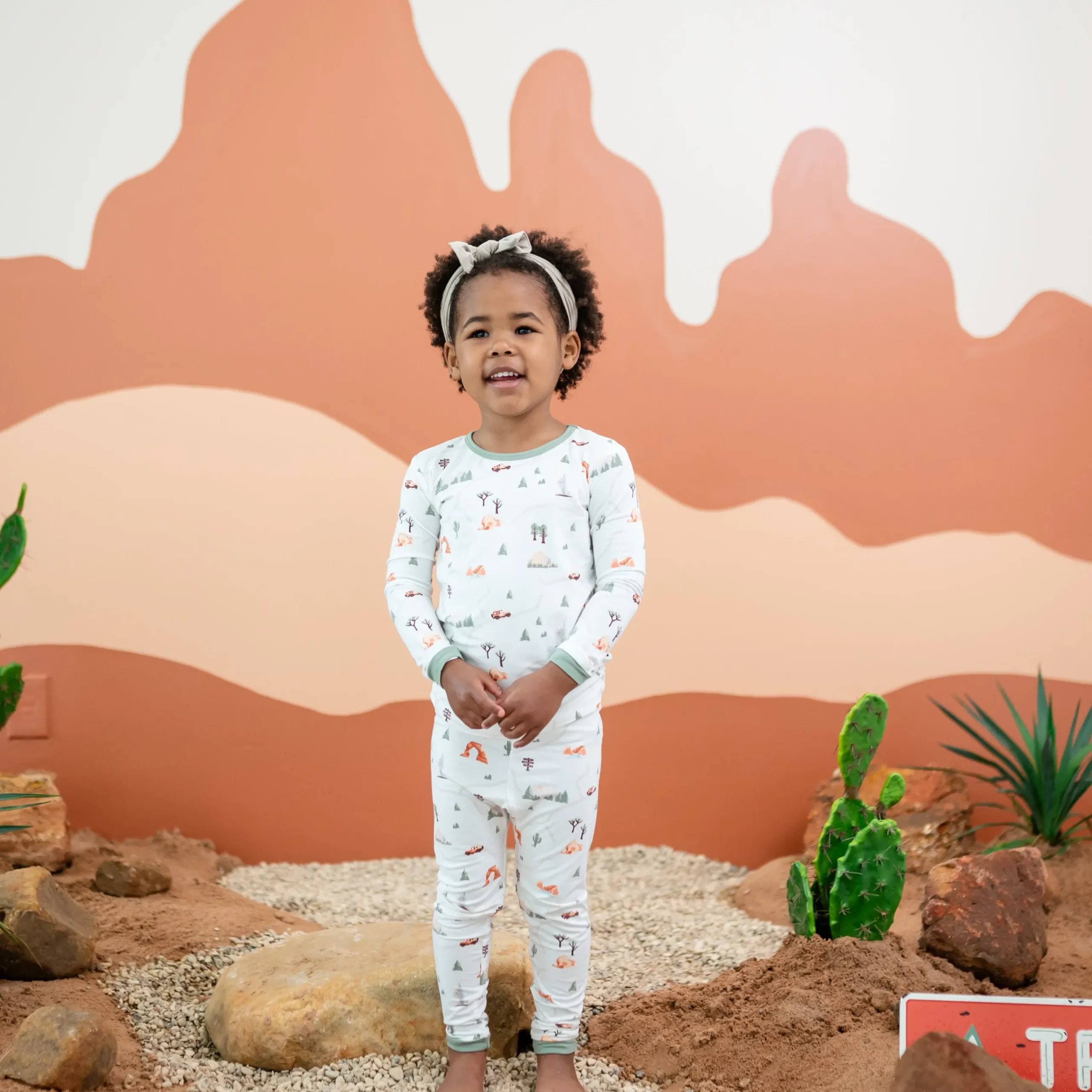 Hot Kyte Baby Long Sleeve Pajamas in Road Trip