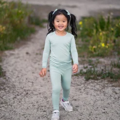 Clearance Kyte Baby Long Sleeve Pajamas in Sage