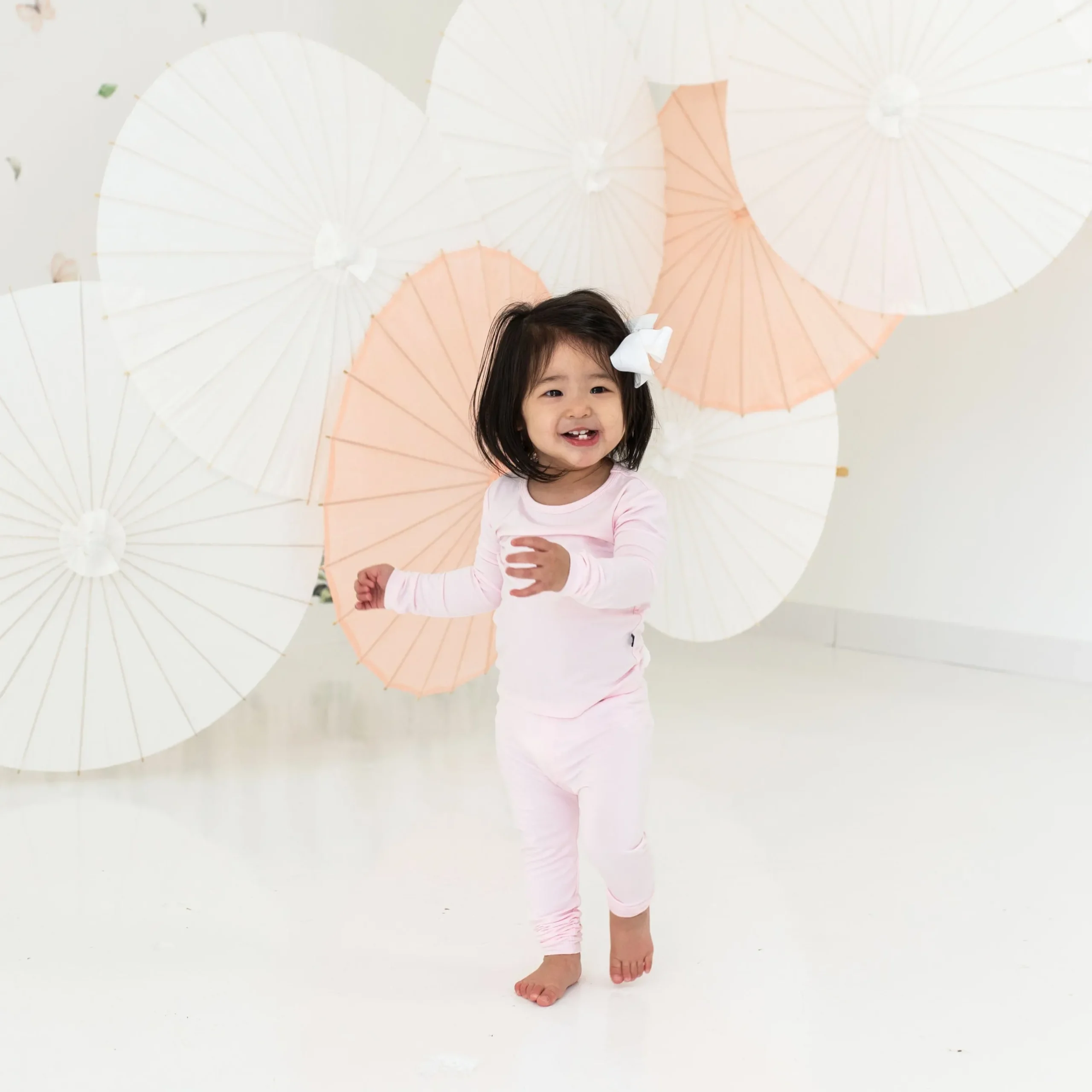 Online Kyte Baby Long Sleeve Pajamas in Sakura