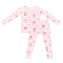 Clearance Kyte Baby Long Sleeve Pajamas in Sakura Peony