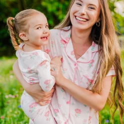 Clearance Kyte Baby Long Sleeve Pajamas in Sakura Peony
