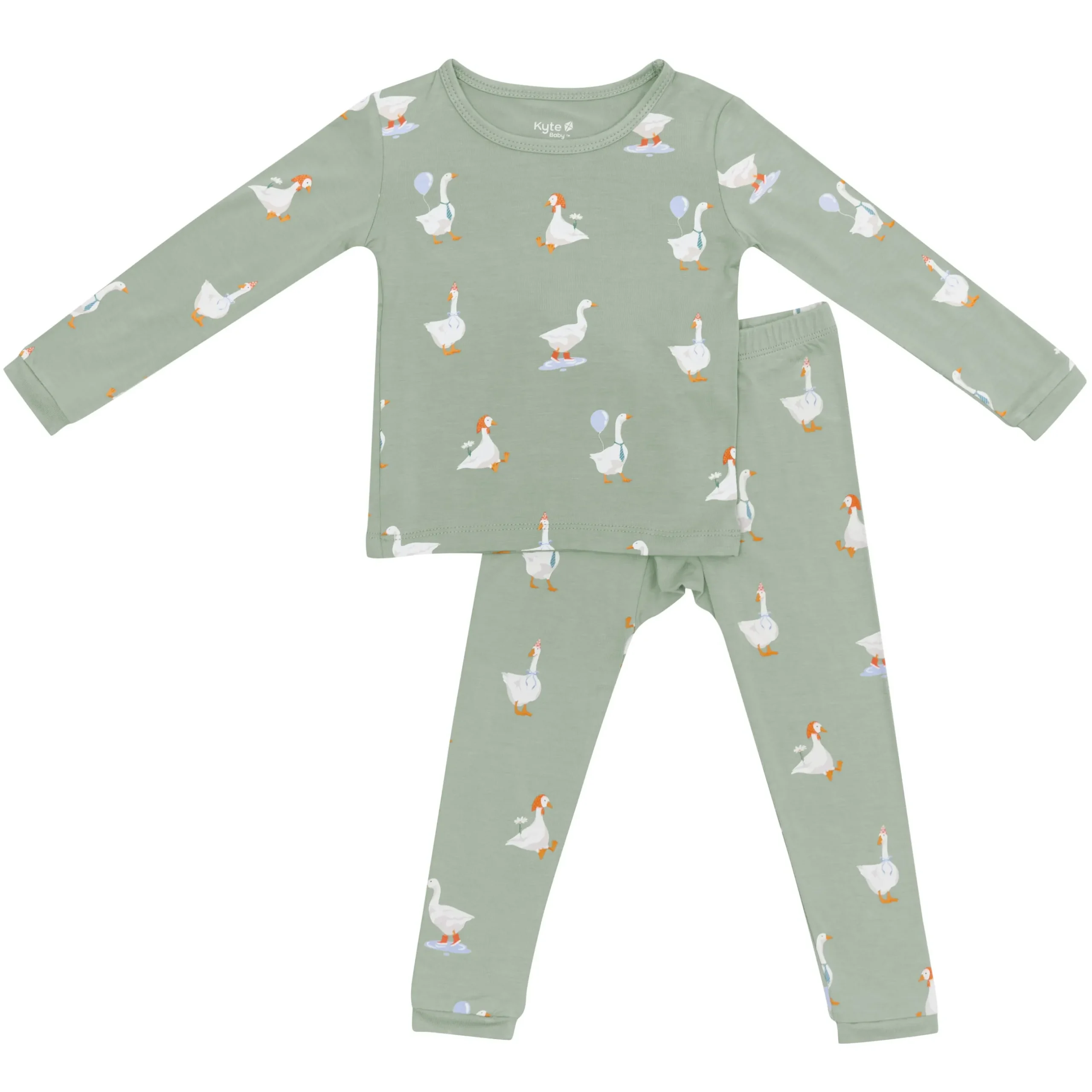 Online Kyte Baby Long Sleeve Pajamas in Silly Goose