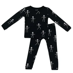 Clearance Kyte Baby Long Sleeve Pajamas in Skeleton