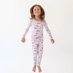 Hot Kyte Baby Long Sleeve Pajamas in Sparkles and Speed