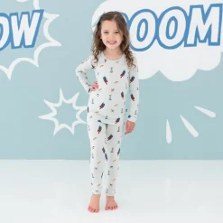 Hot Kyte Baby Long Sleeve Pajamas in Superman™