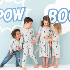 Hot Kyte Baby Long Sleeve Pajamas in Superman™