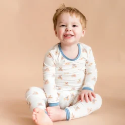 Outlet Kyte Baby Long Sleeve Pajamas in Teddy Bear