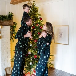 Clearance Kyte Baby Long Sleeve Pajamas in Twinkle Tree