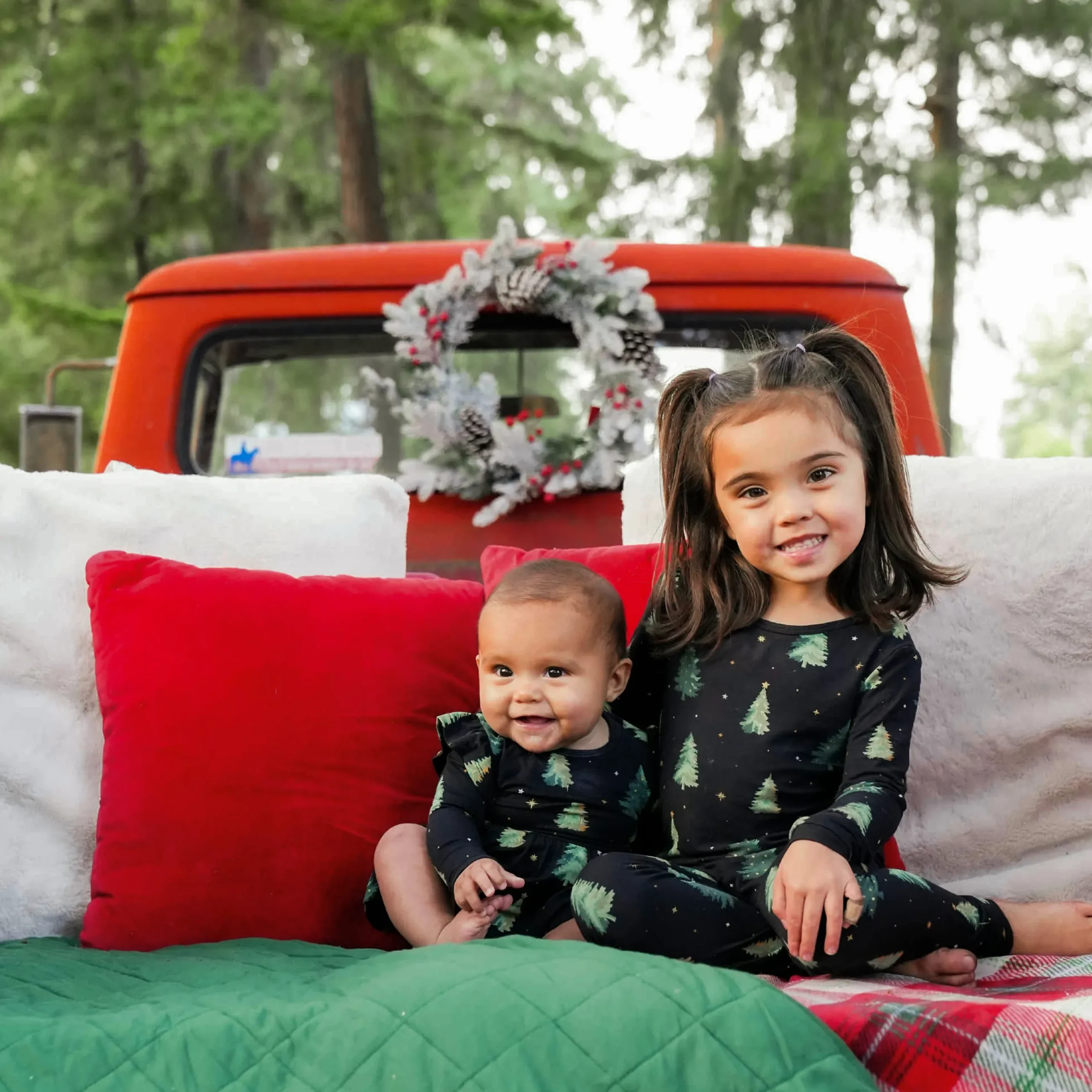 Clearance Kyte Baby Long Sleeve Pajamas in Twinkle Tree