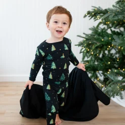 Clearance Kyte Baby Long Sleeve Pajamas in Twinkle Tree