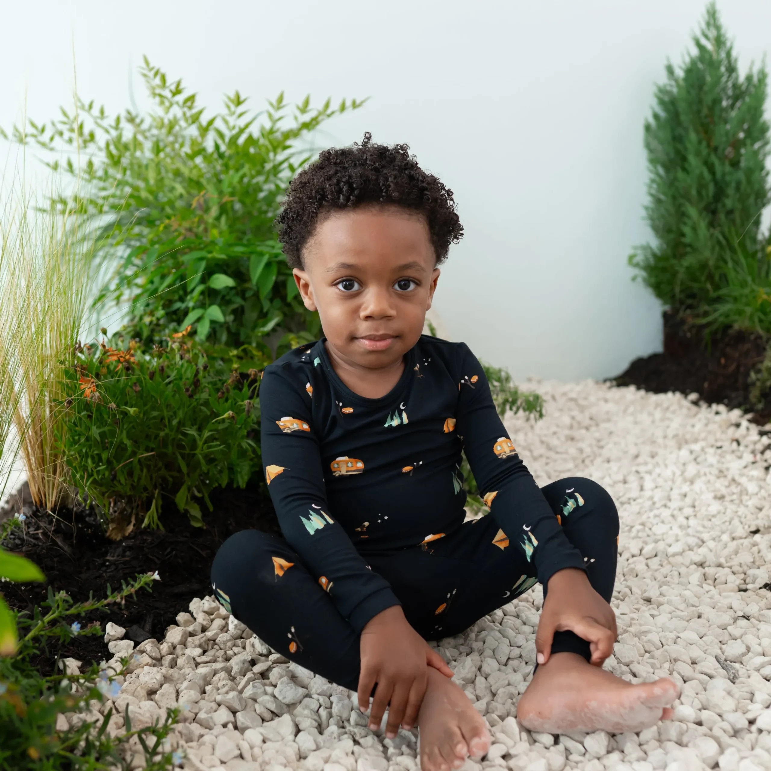 Clearance Kyte Baby Long Sleeve Pajamas in Under the Stars