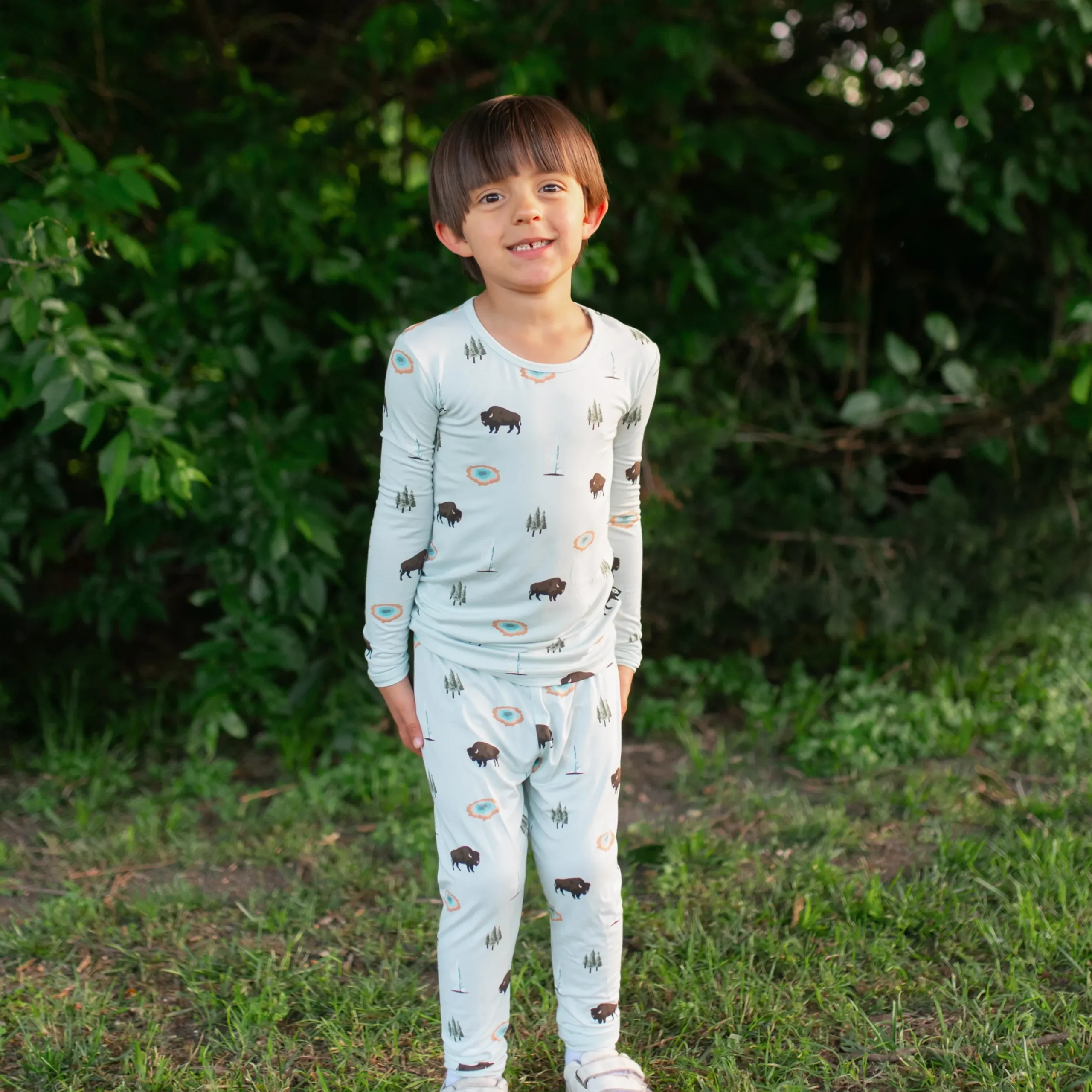 Sale Kyte Baby Long Sleeve Pajamas in Yellowstone