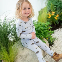 Clearance Kyte Baby Long Sleeve Pajamas in Yosemite