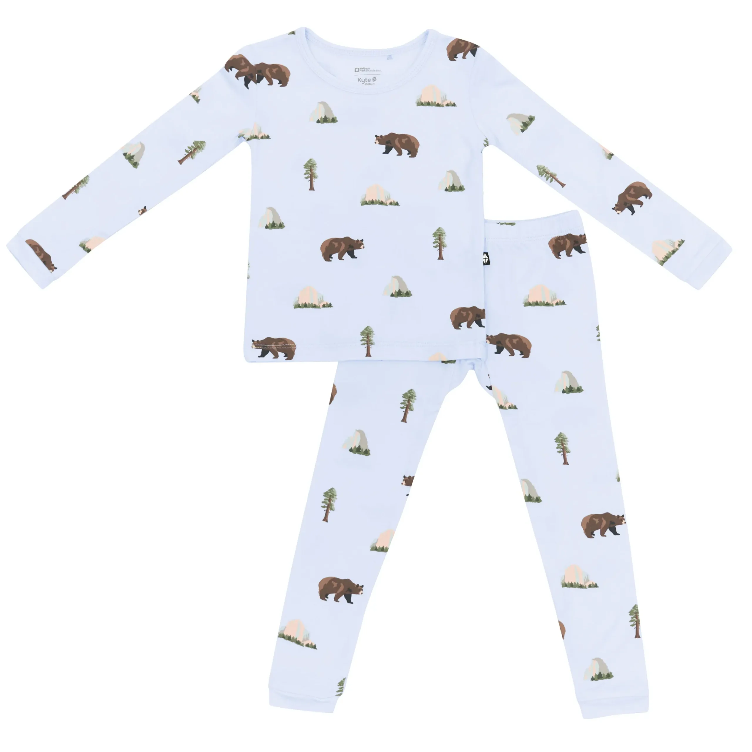 Clearance Kyte Baby Long Sleeve Pajamas in Yosemite